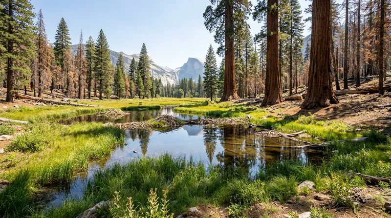 In California, relocated beavers are creating lush, wet firebreaks that resist the spread of wildfires.