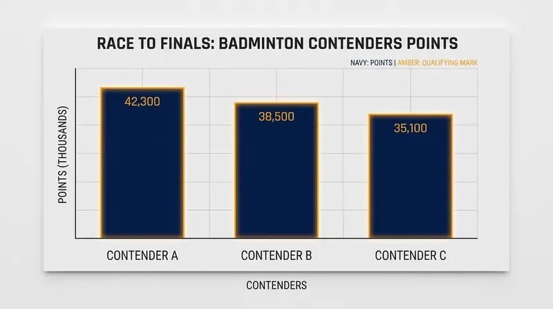 The margins separating the top eight players in the Race to Finals are razor-thin.