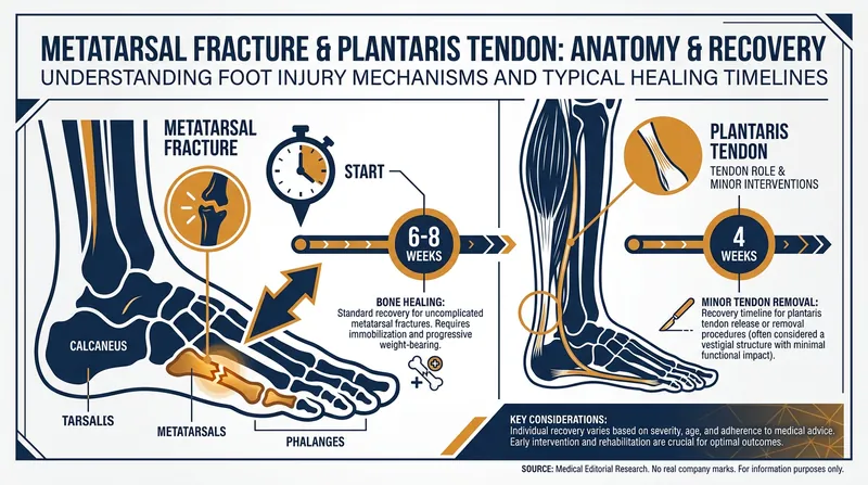Typical recovery timelines for common lower-body injuries in aquatic and endurance sports.