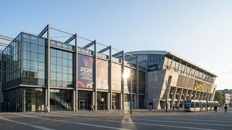 The Rotterdam Ahoy arena will host the 2026 Artistic Gymnastics World Championships this October.