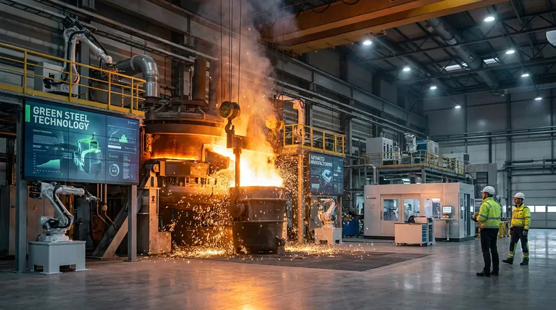 Domestic producers are increasingly investing in electric arc furnaces to meet capacity targets while managing carbon emissions.