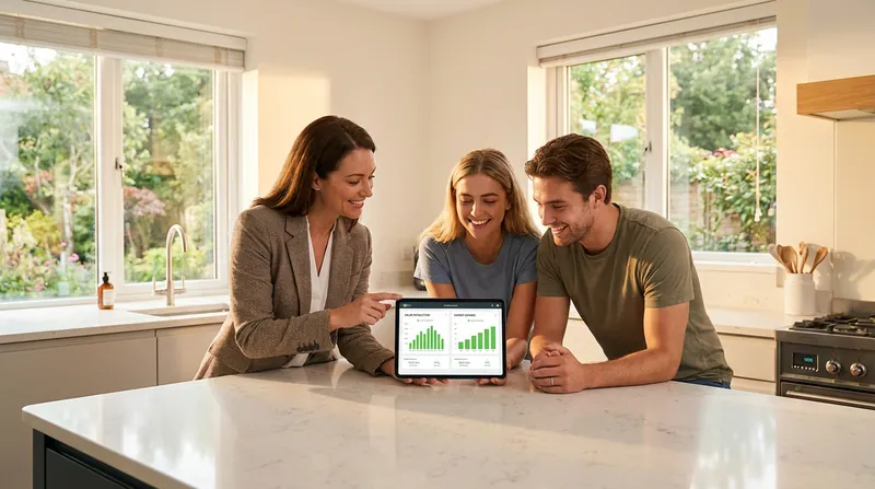 Modern homebuyers are evaluating operational costs and energy data just as closely as traditional property features.