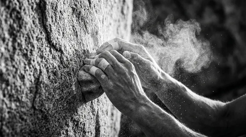 The microscopic holds and dynamic movements of modern competition climbing place immense stress on athletes' joints and tendons.