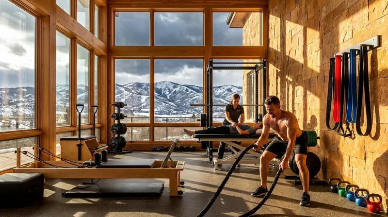 Rehabilitation now consumes the athlete's daily routine, replacing on-snow training.