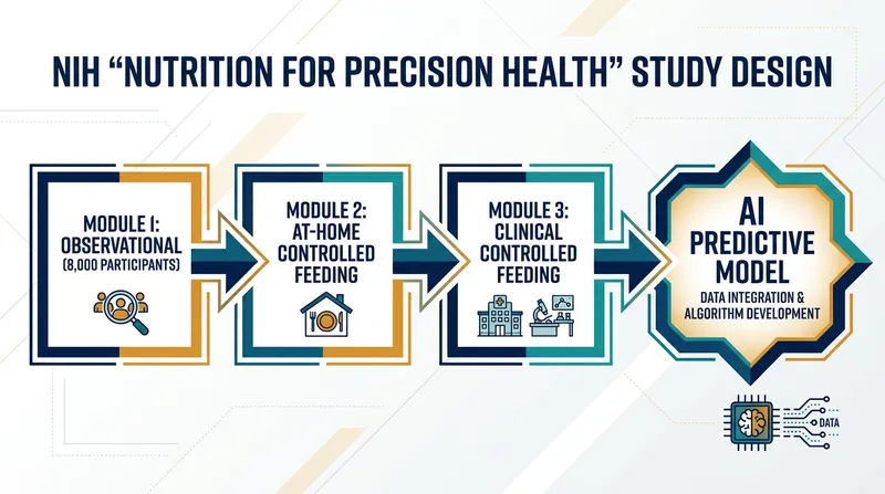 The NIH is currently executing the largest precision nutrition study ever undertaken to train AI predictive models.