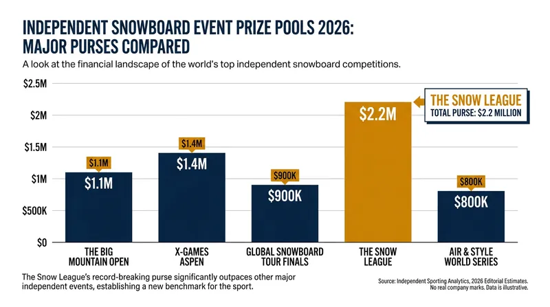 Independent leagues are injecting millions of dollars into the competitive snowboarding ecosystem.