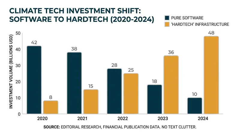 Investors and acquirers are increasingly prioritizing physical infrastructure and grid-enhancing technologies.
