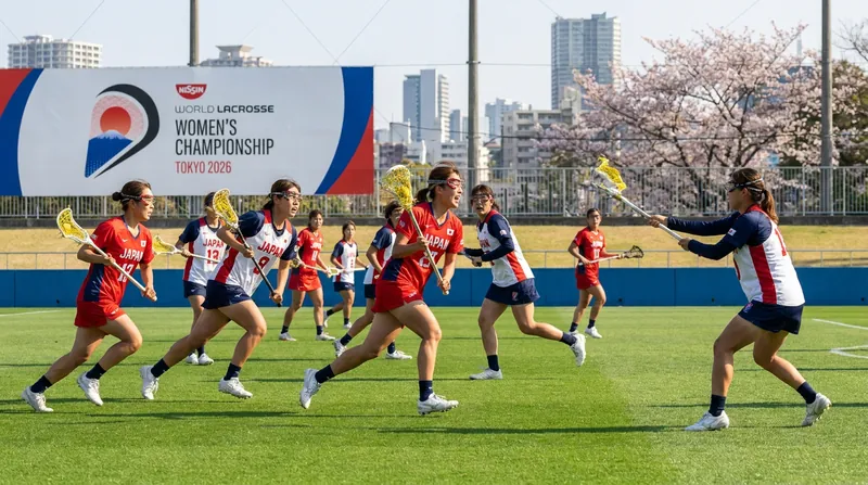 Japan will host 16 national teams for the 2026 World Lacrosse Women's Championship in Tokyo this July.