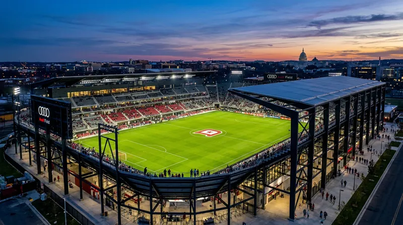 Audi Field in Washington, D.C., has been confirmed as the host venue for the 2026 NWSL Championship.