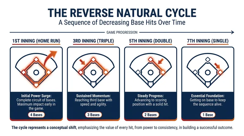 Crow-Armstrong completed the rare reverse natural cycle in exact descending order of total bases.