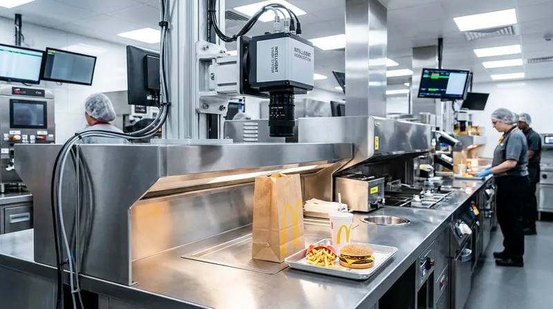 Computer vision cameras verify the contents of an order before it reaches the customer, drastically reducing missing items.