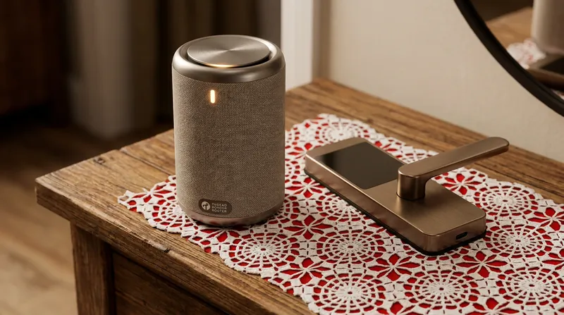 Many modern smart speakers and displays double as Thread Border Routers, connecting low-power devices to the internet.