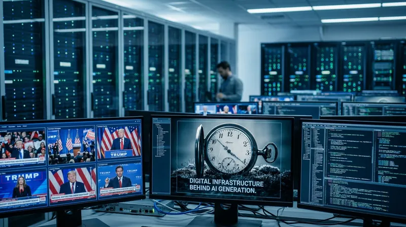 Social media platforms are struggling to moderate the sheer volume of synthetic media generated by automated AI tools.