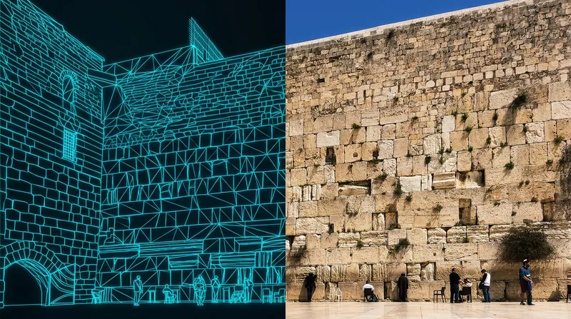 Developers use advanced photogrammetry and laser scanning to build historically accurate 3D models of holy sites.