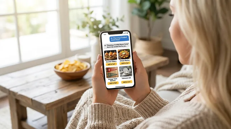 Agentic AI assistants can plan entire events and build shopping carts based on natural language prompts.