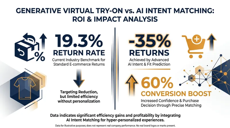 The financial impact of bridging the intent gap and implementing virtual try-on.