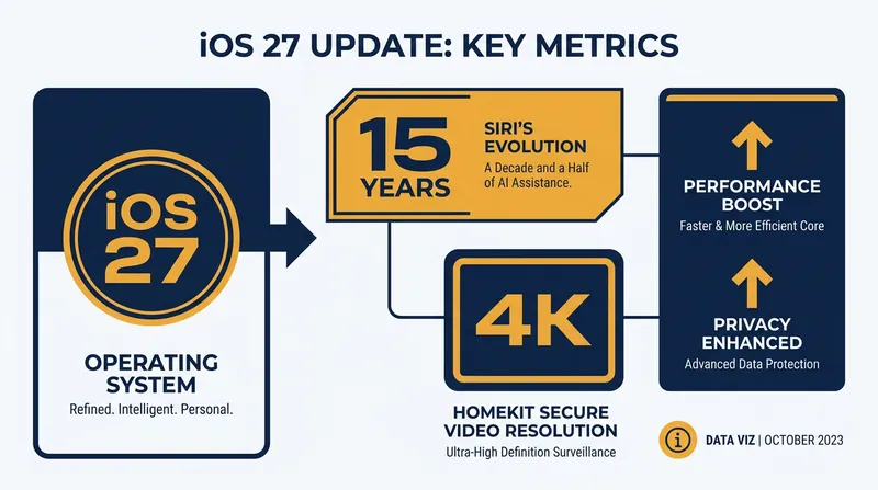 Key figures from Apple's WWDC 2026 software announcements.