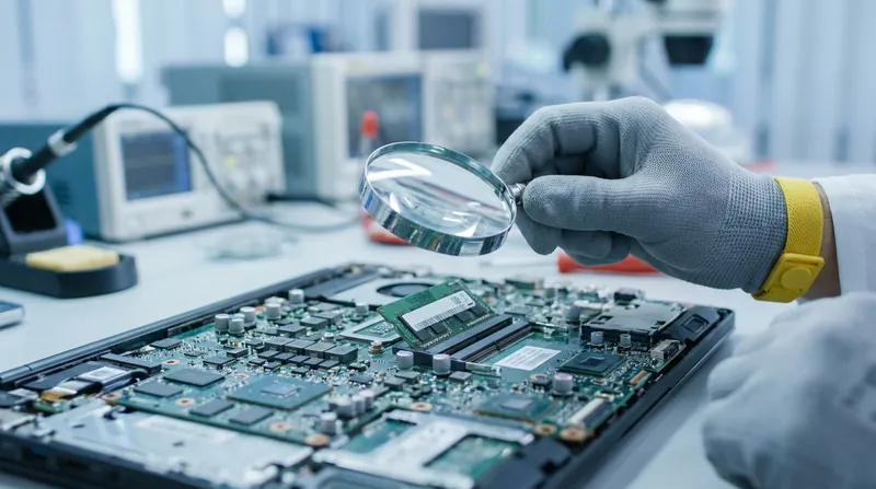 Professional refurbishers subject incoming units to rigorous, multi-point diagnostic testing.
