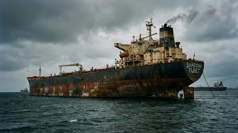 The encounter follows the UK's recent seizure of a Russian shadow fleet oil tanker in the same area.