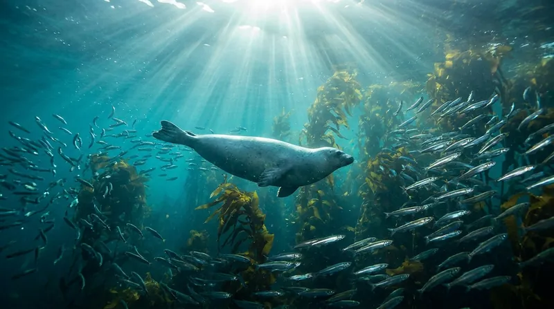 The entire Arctic food web relies on the microscopic phytoplankton currently being starved of nutrients.