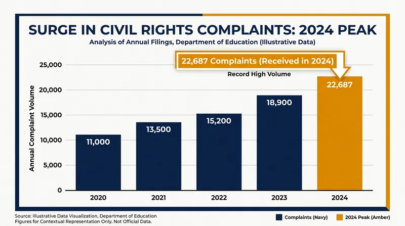 The Office for Civil Rights received nearly 23,000 complaints in 2024.