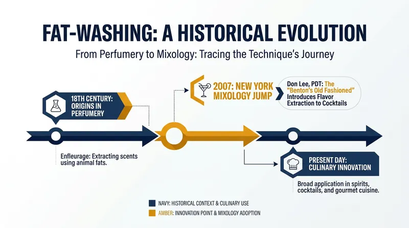 From ancient perfumery to modern speakeasies, the evolution of fat-washing.