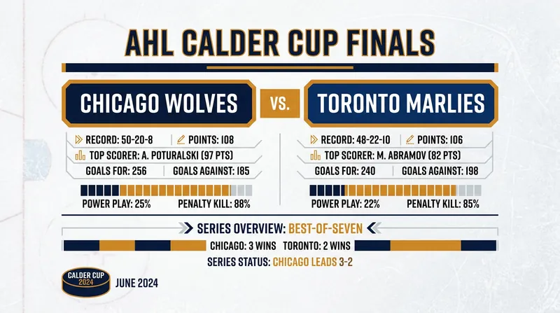 The AHL's Calder Cup Finals represent the final unresolved championship race of the season.