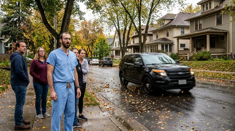 During Operation Metro Surge, unmarked federal vehicles frequently patrolled residential neighborhoods in the Twin Cities.