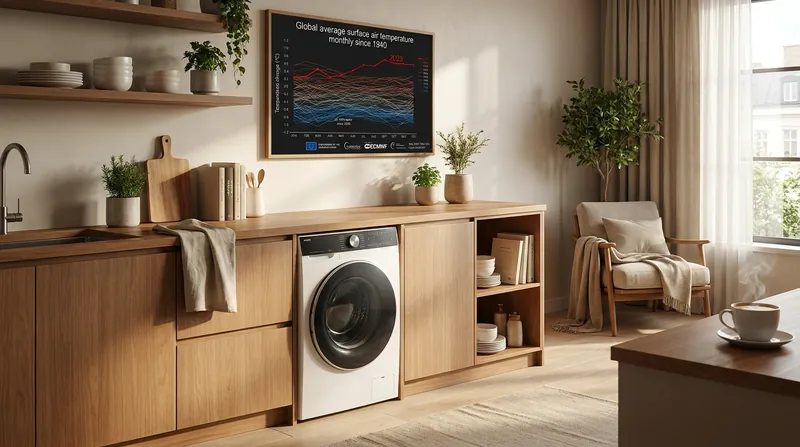 The ventless design allows for decentralized laundry setups, moving machines out of the basement and into living spaces.