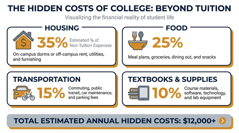 Tuition is only part of the equation; living expenses remain a major hurdle for low-income students.