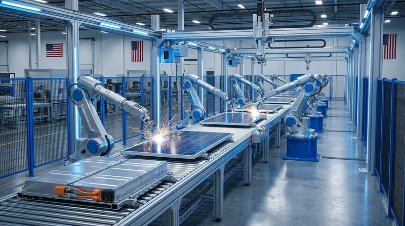 Modern US factories rely heavily on automation and smart manufacturing, requiring fewer but more highly skilled technicians.