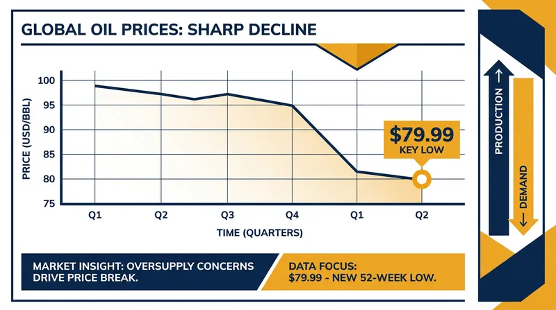 Brent crude prices fell below $80 a barrel on optimism over the reopening of the Strait of Hormuz.