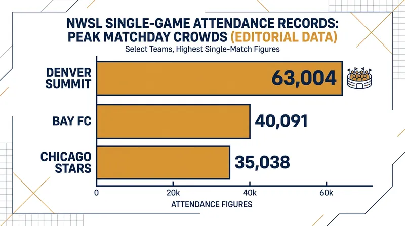 Denver Summit FC shattered the previous NWSL attendance record by more than 23,000 fans.
