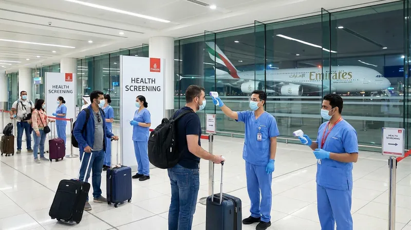 International airports have implemented enhanced screening for passengers arriving from affected regions.