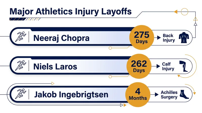 Several of the sport's biggest names have endured extended rehabilitation blocks over the past year.