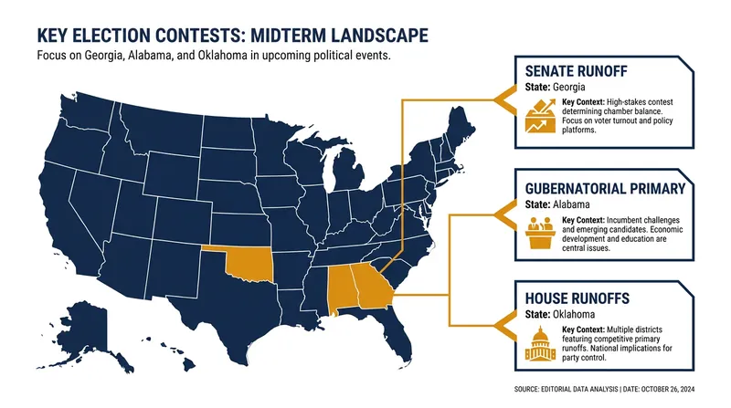 Key states holding primary and runoff elections on June 16.