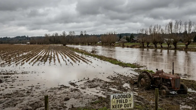 Localized flooding caused by beaver dams can pose significant challenges for productive agricultural land.