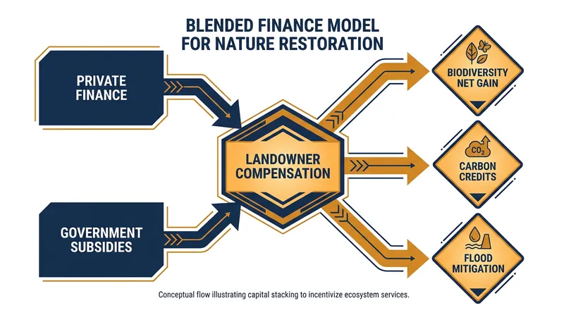 Emerging financial models aim to compensate landowners for the ecosystem services beavers provide.