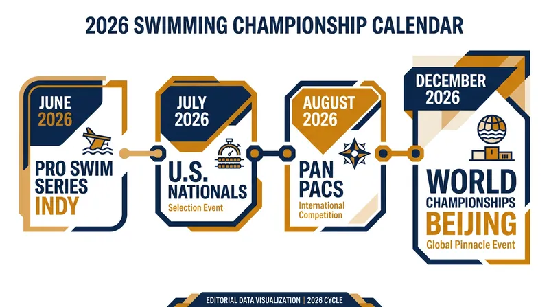 The 2026 international swimming calendar culminates with the short-course World Championships in Beijing.
