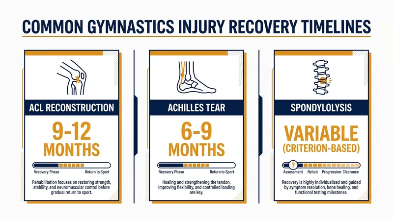 Recovery timelines for severe gymnastics injuries require immense patience and targeted rehabilitation.