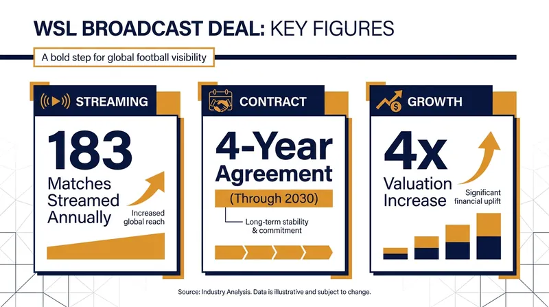 The new CBS Sports agreement guarantees unprecedented US access to the Women's Super League.