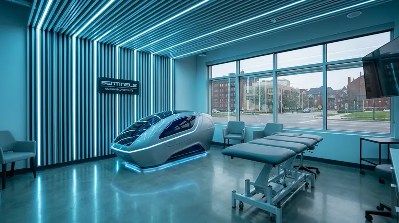 Dedicated recovery rooms and sleep pods are becoming standard in top-tier esports facilities.