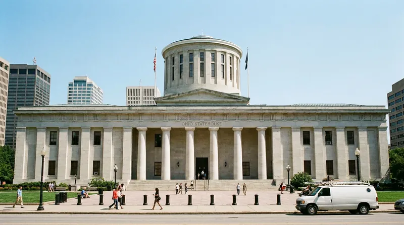 The Ohio Statehouse in Columbus, where lawmakers will debate the future of capital punishment.