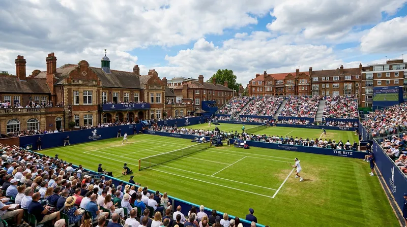 The Queen's Club recently reintroduced women's tour-level tennis after a 50-year hiatus.