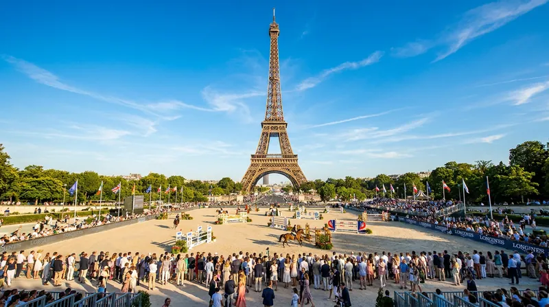 The Longines Global Champions Tour heads to Paris, where Abdel Said will defend his individual lead under the Eiffel Tower.