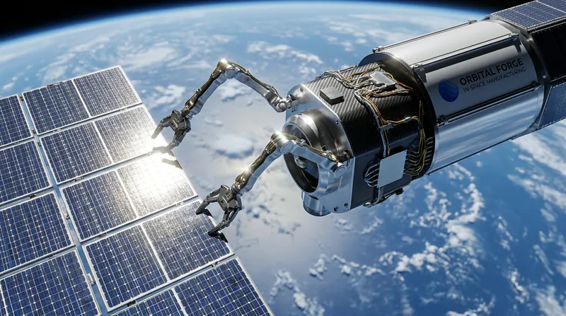 The next generation of space startups is focused on in-space manufacturing and orbital infrastructure.