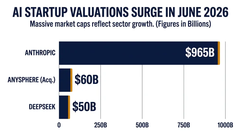 Recent mega-deals have established a new baseline for AI startup valuations.
