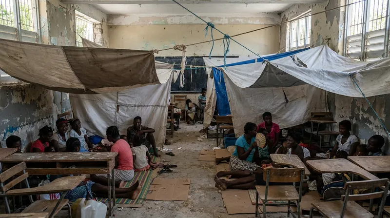 Over 1.5 million Haitians have been forced from their homes, with many living in squalid, overcrowded displacement camps across the capital.