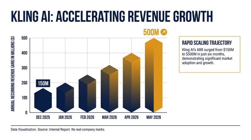 Kling AI's rapid revenue growth has been a primary driver of its $18 billion valuation target.