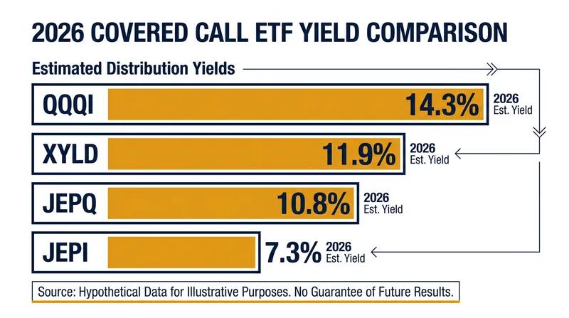 Tech-heavy funds generally offer higher yields due to increased option premiums.